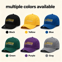 Gorra de Béisbol de Algodón Borgoña Personalizada con Logotipo de Texto Multicolor Bordado, Visera Curva Ajustable para Uniforme de Empresa o Uso Diario
