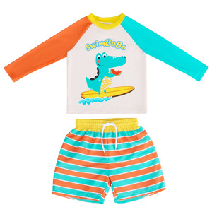 Maillot de bain deux pièces SwimBobo pour filles, UPF 50+, séchage rapide, haute élasticité, pour la natation et les sports nautiques - Product Image 5
