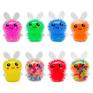 Peluche de Conejo Antiestrés, Juguete de Conejito de Subida Lenta con Cuentas de Agua <span class=keywords><strong>para</strong></span> Aliviar la Ansiedad y <span class=keywords><strong>Jugar</strong></span> <span class=keywords><strong>para</strong></span> Niños - Product Image 6