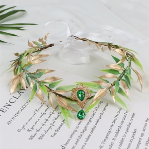 Harnais de taille feuille d'elfe médiéval Renaissance, ceinture tressée verte réglable pour accessoires de costume LARP Cosplay Halloween - Product Image 5