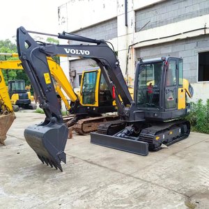 Venta caliente Volvo ec60 ec60dl excavadora usada en buenas condiciones VOLVO EC55D EC60B EC60D EC80D Excavadora sobre orugas EC60D PR - Product Image 3