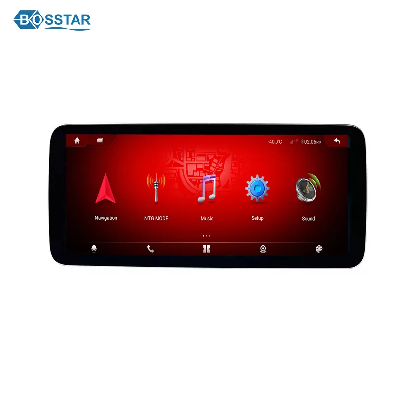 Android Car Radio Carplay Screen For Mercedes Benz GLA CLA A Class X156 C117 W176 2013-2018 Autoradio GPS Navigator