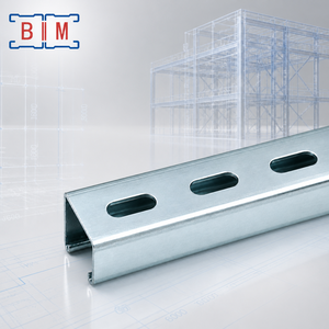 Perfil de Soporte de Acero al Carbono de 1-5/8 Pulgadas para Construcción e Ingeniería <span class=keywords><strong>Inmobiliaria</strong></span> - Product Image 1