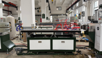 Machine d'extrusion de profilés PVC à haut rendement, ligne de fabrication de profilés plastiques pour la production de plinthes