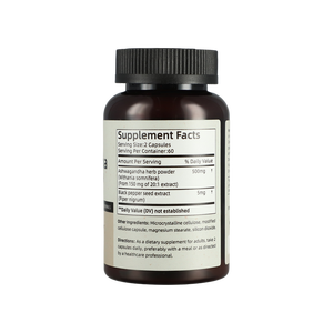 Suplemento Herbal Shecome de Ashwagandha para Hombres y Mujeres, Apoya la Salud Inmunológica, Cápsulas de Raíz de Ashwagandha - Product Image 6
