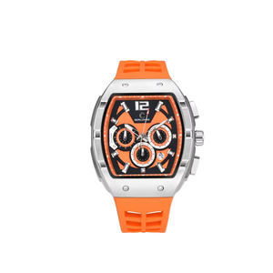Reloj <span class=keywords><strong>de</strong></span> cuarzo personalizadoLogoWaterproof <span class=keywords><strong>para</strong></span> <span class=keywords><strong>hombre</strong></span>, un reloj lujoso con una esfera grande y un diseño deportivo en una caja en forma <span class=keywords><strong>de</strong></span> barril - Product Image 1