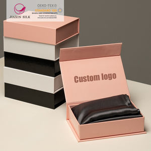 Scatola personalizzata 100% <span class=keywords><strong>federa</strong></span> di seta di gelso doppio lato 19 Momme <span class=keywords><strong>federa</strong></span> di seta con cerniera - Product Image 6