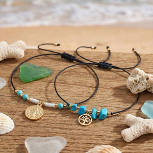 Ensemble <span class=keywords><strong>de</strong></span> bracelets Go2boho Christian Jesus plaqué or, pièce <span class=keywords><strong>de</strong></span> monnaie <span class=keywords><strong>de</strong></span> Saint Benoît, <span class=keywords><strong>arbre</strong></span> <span class=keywords><strong>de</strong></span> <span class=keywords><strong>vie</strong></span>, charme perlé, bijoux pour femmes, cadeau - Product Image 3