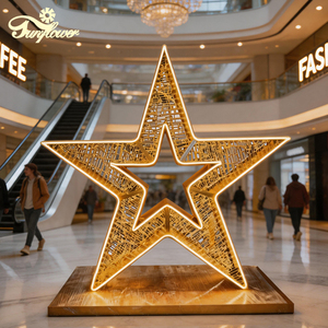 Lampada in Stile Islamico OEM ODM, Luci LED 3D <span class=keywords><strong>Luna</strong></span> e Stelle, Decorazioni per il Ramadan - Product Image 2