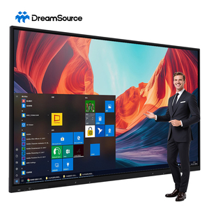 จอคอมพิวเตอร์ OEM ODM Pizarra 4K OPS อุปกรณ์การเรียน 4K Ultra HD สมาร์ทไวท์บอร์ดแบบอินเทอร์แอคทีฟ LCD - Product Image 4