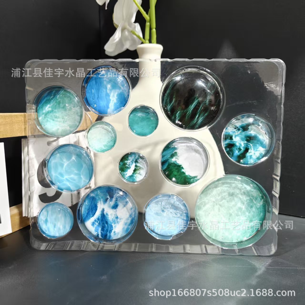 Serie Ocean, juego de tamaños 13-25-6 cm.