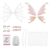 Meistverkaufte LED Elektrische Musik-Schmetterlingsflügel, Leuchtende Engelsflügel für Kinder als Halloween- und Weihnachtsparty-Accessoire