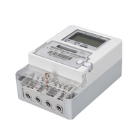 Compteur intelligent numérique monophasé ODM/OEM 5/60A 220V, personnalisable avec NB-IoT/4G/RS485, lecture à distance du compteur d'énergie