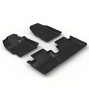 ชุดพรมปูพื้นรถยนต์แบบเต็มคัน 5D กันน้ำทุกสภาพอากาศ ผลิตจากวัสดุ TPE สำหรับรถยนต์โตโยต้า ยาริส แฮทช์แบ็ค ปี 2020-2025 รุ่นเม็กซิกัน - Product Image 3