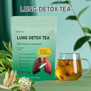 Private Label polmone purificare i fumatori tè fegato polmonare per i fumatori smettono di fumare una tisana sana - Product Image 2