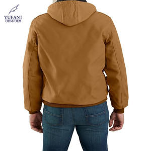 Yufan Super March Promotion Veste active doublée de flanelle isolée par canard ferme à coupe ample pour <span class=keywords><strong>hommes</strong></span> - Product Image 4