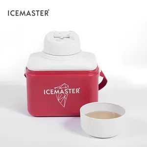 IceMaster工厂双酚a无泡沫保温2l硬塑料沙滩饮料冰柜水罐，用于公路旅行徒步野餐
