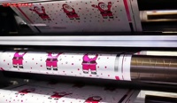 Vente directe d'usine, nouvelle machine d'impression flexographique automatique à 6 couleurs en ligne pour sacs en plastique/papier