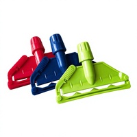 Serpillère en coton pour usage domestique avec poignée métallique longue, 400 grammes, pour nettoyage des sols