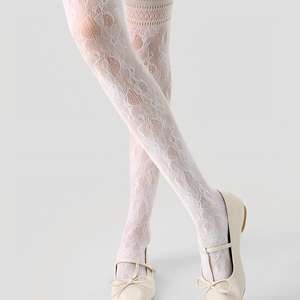 Pantimedias de mujer personalizables al por mayor, pantimedias de rejilla coloridas, <span class=keywords><strong>medias</strong></span> de red, pantimedias de rejilla con diseño dulce y moderno - Product Image 1