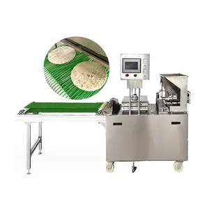 Mesin pembuat Tortilla otomatis/mesin pembuat tortilla untuk tepung/penekan tortilla dan mesin roti Tortilla Tacos
