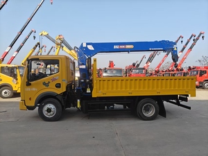 Truk Dongfeng 4x2, Truk Pikap dengan <span class=keywords><strong>Crane</strong></span> Shenbai 4 Ton, <span class=keywords><strong>Crane</strong></span> Hidrolik Stiff Boom untuk Dijual - Product Image 2