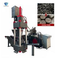 Presse compacteuse automatique pour déchets métalliques, copeaux d'aluminium, acier inoxydable, à vendre