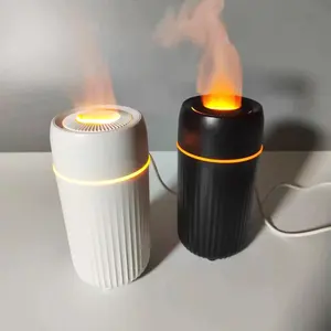 2023 caldo mini umidificatore diffusore di fiamma olio essenziale fuoco Aroma diffusore usb elettrico fiamma diffusore per ufficio auto - Product Image 2