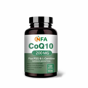 Gélules de CoQ10 OEM ODM avec PQQ, L-Carnitine, Vitamines et Oméga-3 pour Soutenir la Fonction Cardiaque, l'Âge Sain et l'Action Antioxydante - Product Image 1