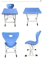 Chaise de bureau simple pour étudiant au design moderne Table de classe en bois à bas prix pour l'école primaire du Moyen-Orient