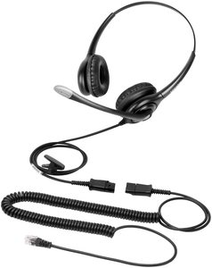 Volka — casque d'écoute avec Microphone pour téléphones IP, avec cordon à déconnexion rapide uniquement, pour les modèles 794X 796X 797X 69XX et 8811,8841 - Product Image 4
