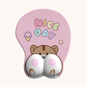 แผ่นรองเมาส์อนิเมะ 3 มิติ ลายสัตว์แบบกำหนดเอง แผ่นรองเมาส์เจล Oppai - Product Image 4