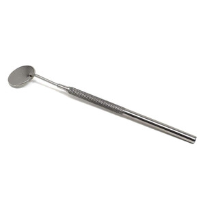Miroir buccal dentaire de qualité médicale supérieure, surface avant rhodiée, outil manuel en acier inoxydable, certifié CE, ergonomique - Product Image 6