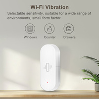 Tuya Zigbee Smart Vibrationssensor für Geldautomaten, batteriebetriebener Vibrationsdetektor, kompatibel mit der Smart Life APP