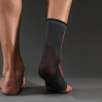 Attelle de cheville VBOSi 9047B – Stabilisateur de cheville haute élasticité en nylon et élasthanne respirant pour la protection sportive – Manchon de soutien du pied