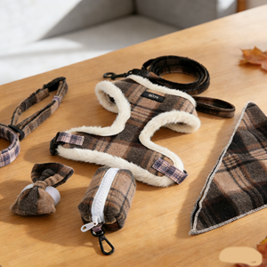 Harness Anjing Model Step-in dengan Logo Kustom OEM, Harness Anjing Fashionable dan Tahan Lama, Harness Anjing yang Dapat Disesuaikan dan Anti Tarik - Product Image 1