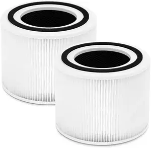 3-In-1 H13 True HEPA Filter Core 300ตัวกรอง HEPA ที่แท้จริงสำหรับ LEVOIT Core 300และ Core 300S เครื่องฟอกอากาศ Vortex