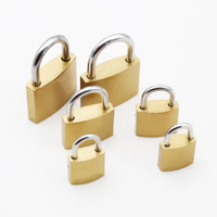 Cadenas miniatures en fer et laiton robustes et résistants aux intempéries avec 2 clés, pour portes de haute sécurité, et fournisseur en gros en Chine Tri Circle