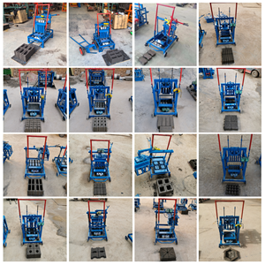 Machine industrielle de fabrication de pavés, de briques pleines et de blocs creux en béton/ciment en Turquie - Product Image 6