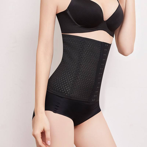 Corset <span class=keywords><strong>de</strong></span> maintien abdominal respirant en maille, avec crochets réglables, pour un ventre plat après la <span class=keywords><strong>grossesse</strong></span> - Product Image 5