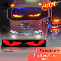 Nouveau Demon Eye Portable Car Sticker Écran LED flexible avec 1 an de garantie IP65 Outdoor App Editable Soft Screen Manufacturer