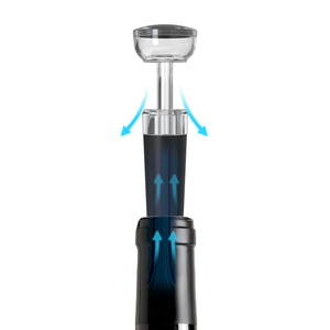 Juego de regalo de abridor de botellas de vino eléctrico Premium, decantador de vino automático eléctrico con logotipo personalizado con vertedor y dispensador aireador - Product Image 5