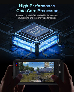 F400 không thấm nước gồ ghề <span class=keywords><strong>PDA</strong></span> điện thoại thông minh Octa lõi Android 15 zello PoC Walkie Talkie 4 gam gồ ghề điện thoại di động với SOS NFC GPS - Product Image 6