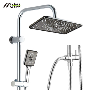 Set Doccia Termostatico in Acciaio Inox con Soffione a Pioggia e Cascata, <span class=keywords><strong>Acquisto</strong></span> all'Ingrosso dal Produttore - Product Image 1