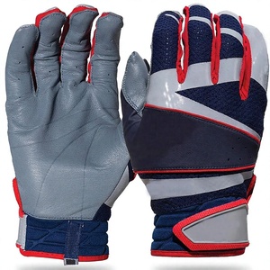 Gants de gardien de but unisexes en cuir à doigts entiers, respirants, paume antidérapante, sangle de poignet réglable, sport de plein air - Product Image 1