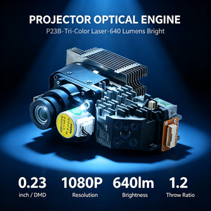 Objectif de <span class=keywords><strong>projecteur</strong></span> UST, <span class=keywords><strong>projecteur</strong></span> professionnel 1080 UHD, optique de projection cinématographique en verre optique, assemblage d'affichage haute luminosité - Product Image 2
