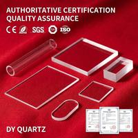 Placas de Vidrio de Cuarzo de Alta Calidad con Soporte OEM, Láminas de Vidrio de Cuarzo Redondas y Rectangulares, Ventanas Ópticas de Cuarzo, Discos de Vidrio