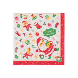 Christmas Cartoon Printed Paper Napkins 250mm X 250mm For Party And Banquet Use - Product Image 5
