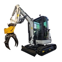 TKMACH / SDTKMACH mini excavateur 1t 1 5t 1 8t 2t 3t multifonction terrassement machines de terrassement excavateur avec luxe fermé