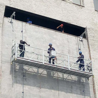 Plateforme suspendue ZLP500 ZLP800 en alliage d'aluminium pour bâtiments de grande hauteur, capacité de charge 500kg-800kg, hauteur de levage 100m-200m